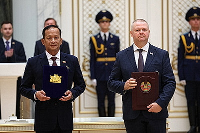 Экономика, наука, правовая помощь. По итогам переговоров лидеров Беларуси и Мьянмы подписан пакет документов