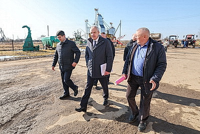Сергеенко с рабочей поездкой посещает Витебскую область