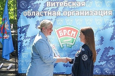 Студотряды Витебской области открыли третий трудовой семестр