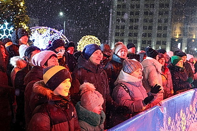 Новогодние гулянья проходят в столице и регионах