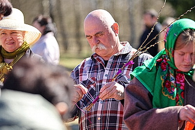 Празднование \"Вербницы\" прошло в Музее народной архитектуры и быта