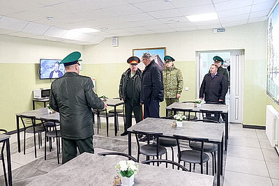 На самом южном рубеже. Новый комплекс пограничной заставы \"Гдень\" открыли в Брагинском районе