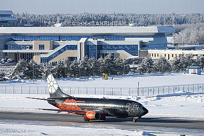 Национальный аэропорт Минск впервые провел зимнюю споттинг-сессию для фотографов