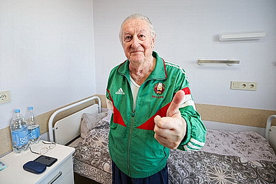 Шесть палат для ветеранов войн и труда открыли в 10-й городской клинической больнице Минска