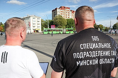 25-й республиканский конкурс профмастерства сотрудников ДПС проходит в Могилевской области