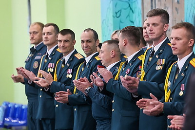 В распоряжение гродненских спасателей поступила 52-метровая автолестница