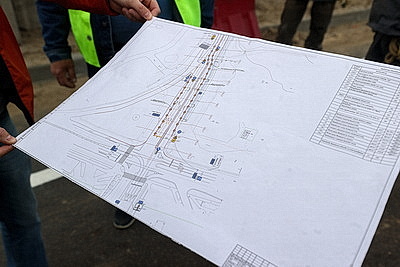 Монтаж пролетных сооружений на новой ветке моста через Мухавец в центре Бреста планируют начать летом