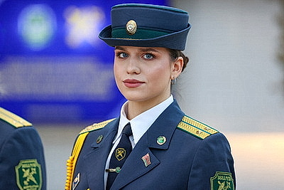 Сотрудники Минской региональной таможни торжественно приняли присягу в музее истории ВОВ