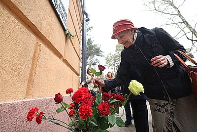 В Минске открыли мемориальную доску знаменитому мастеру сцены Николаю Кириченко