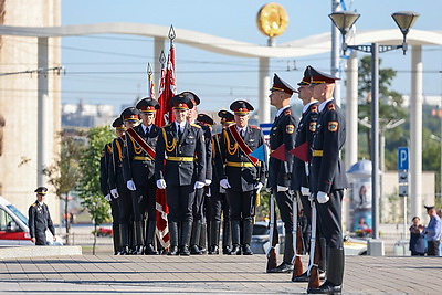 Первокурсники Академии и Колледжа МВД принесли присягу в Минске