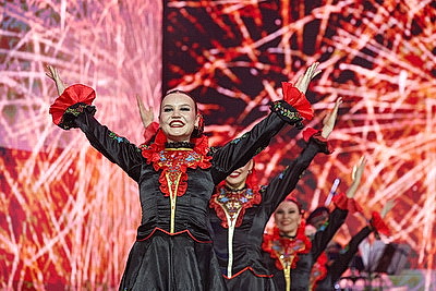 В Минске проходит торжественный концерт ко Дню единения народов Беларуси и России