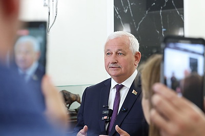Промышленность, АПК и развитие региона в целом. Доклад Пархомчика по Брестской области