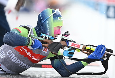 Спортсмены готовятся к Кубку Содружества по биатлону в \"Раубичах\"