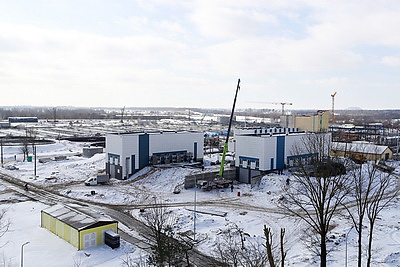 Продолжается реконструкция Минской очистной станции