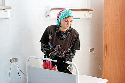 Около 800 человек присоединились к субботнику на готовящейся к сдаче больнице в Гродно