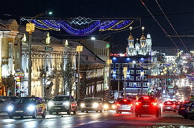 Праздничная атмосфера в Витебске