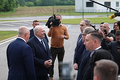 Лукашенко торжественно открыл Гродненскую областную клиническую больницу