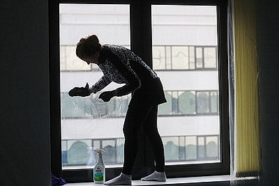 Около 800 человек присоединились к субботнику на готовящейся к сдаче больнице в Гродно