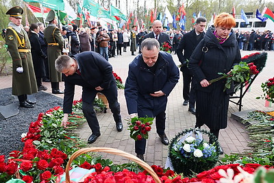 Миг истории, в котором спрессованы тысячи судеб. Память жертв чернобыльской аварии почтили в Минске