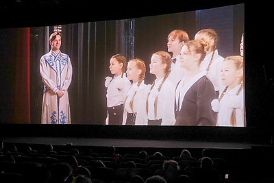 Премьера фильма \"Государственный гимн Республики Беларусь\" прошла в кинотеатре \"Пионер\"