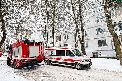 В Витебске спасатели выезжали по сообщению о проседании плиты в квартире многоэтажки