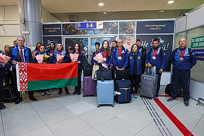 Два мировых рекорда и 55 медалей: сборная Беларуси по радиоспорту вернулась в Минск