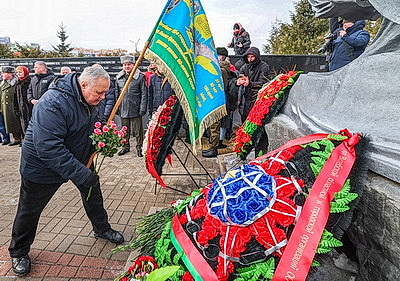 Память погибших в Афганистане почтили в Витебске
