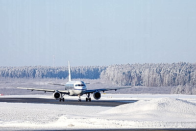 Национальный аэропорт Минск впервые провел зимнюю споттинг-сессию для фотографов