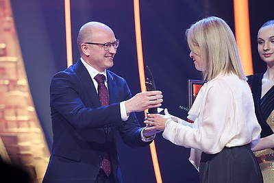 Церемония вручения наград национального конкурса \"Телевершина\" прошла в Минске