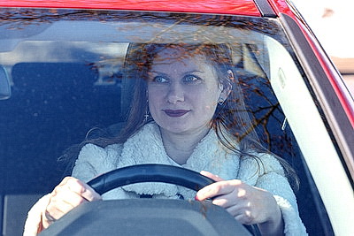 Лучшую автоледи выбрали в Витебске во время конкурса \"Девчонки рулят!\"