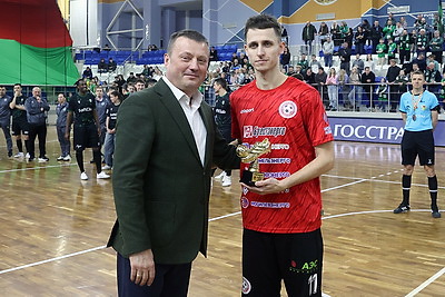 Спортсмены \"Столицы\" в третий раз выиграли Кубок Беларуси по мини-футболу