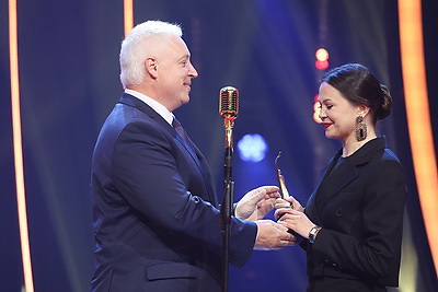 Церемония вручения наград национального конкурса \"Телевершина\" прошла в Минске