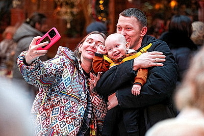 Ярко и празднично Беларусь встретила 2026-й