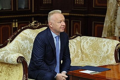 Лукашенко встретился с российским предпринимателем Дмитрием Мазепиным