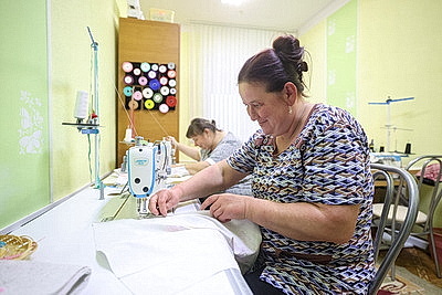 Лобович ознакомился с работой социального пансионата в Гродненском районе