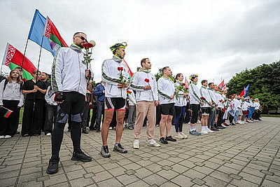 Наследие, единство, движение. Очередной этап республиканского велопробега стартовал в Минске