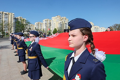 Четвертый городской слет военно-патриотических клубов стартовал в Минске