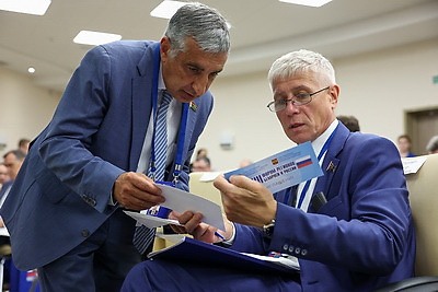 Форум регионов Беларуси и России проходит в Минске и Минской области