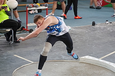 Чемпионат Беларуси по легкой атлетике в помещении стартовал в Могилеве