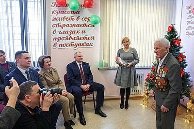 Минтруда и РОО \"Белая Русь\" провели совместную акцию в ТЦСОН Фрунзенского района Минска