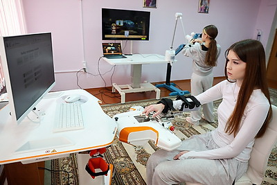 Уникальное инновационное оборудование и методики применяют в реабилитационном центре в Поставском районе