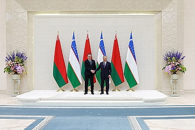 Премьер-министр Беларуси встретился с президентом Узбекистана