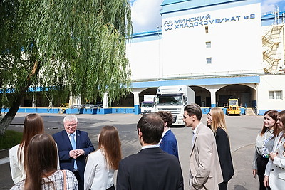 \"Время действовать\". Молодые специалисты посетили Минский хладокомбинат №2