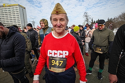 \"Забег настоящих мужчин\" состоялся в Минске