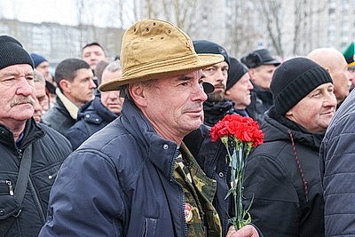 В Гомеле прошел митинг в честь 37-й годовщины вывода советских войск из Афганистана