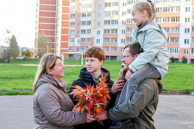 Быть вместе - самое главное. В чем семья из Витебска нашла свое счастье