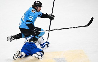 Минское \"Динамо\" одержало вторую победу в серии первого раунда плей-офф КХЛ