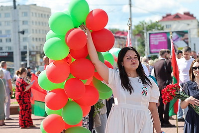 Празднование Дня Независимости в Витебске