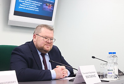 Пресс-конференция о подготовке автодорог Минска и области к весне прошла в БЕЛТА