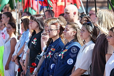 На площади Победы в Витебске состоялось открытие Дней молодежи